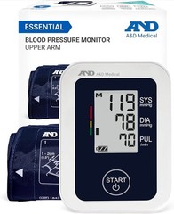 A&D Medical Essential Arm-Type Digital Automatic Blood Pressure Monitor w/ Cuff