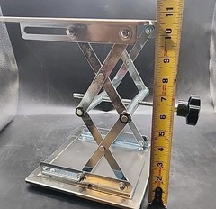 8″ x 8″ Lab Jack Scissor Stand Platform – 10.5″ Height – 25kg/55lbs New