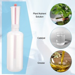 2Pcs 500Ml Catalyst Dispenser Adjustable Volume Dispen Measuring Cup Dose Bottle