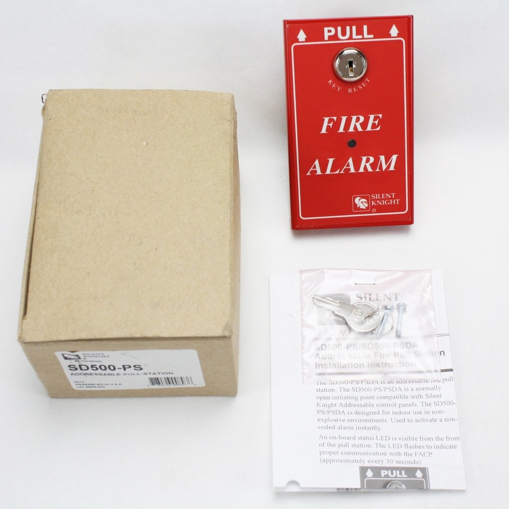 Silent Knight SD500-PS Addressable Pull Station