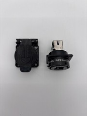 NEW AMPHENOL SOCAPEX RJF62A1SCC Modular Female RJ45 Cat6 Connector