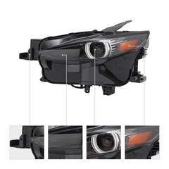 LED Headlight Assembly for 2020-2024 Mazda CX-30 Driver Left Side Non-Premium