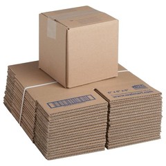 Recycled Shipping Moving Storing Boxes 30-Count Corrugated Box for Small Items
