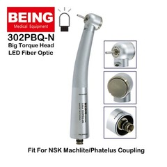 BEING Dental LED Fiber Optic High Speed Turbine Handpiece 302P 303P Fit KAVO NSK