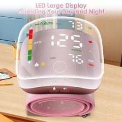 LED Digital Wrist Blood Pressure Monitor BP Cuff Gauge Test Machine