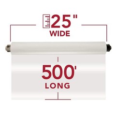 GBC Thermal Laminating Film, Rolls, Ultimo 65 Reload, Nap I, 1.5 mil, 25″ x 5…