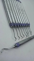 Hu-Friedy S204S9E2 EverEdge 2.0 #204S Double End Sickle Scaler #9 Handle