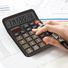 Desktop Calculator, Extra Large 5 Inch LCD Display, Desk Calculator, 12 Digits,