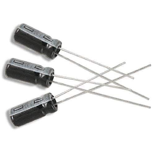 50 Pieces, 100uF 25v 105c Radial Electrolytic Capacitor 100 Microfarad
