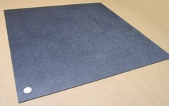 ABS Sheet Haircell Textured, 1 Side, Black, .094″ (3/32″) x 24″ x 24″