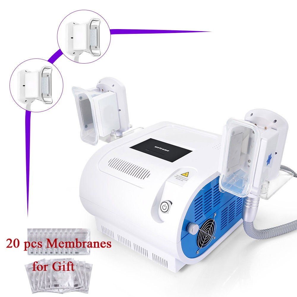 Professional Cool Freeze Beauty Machine 2 Handle for Body Silhouette Enhancement