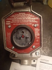 EATON ENRC21201 ARK-GUARD 20A EXPLOSION PROOF RECEPTACLE ONLY 125V 3/4″
