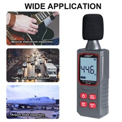 30-130dBA Digital Decibel Meter Noise Meter Handheld Sound Level A Double Meter