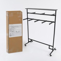 Clothing Display Rack Floor Standing Garment Rack 8 Arms Clothing Rack