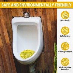Mens Bathroom Urinal Screens Deodorizing Toilet Scented Freshener Filters 3 – 50