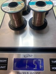 Kester Soider, # SN96.5AG03CU.5SLD 1.5MM-.062, 1 LB, $60.00 .