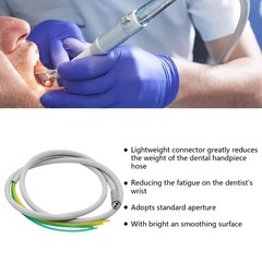 Dent High Speed Handpiece Tubing Hose Midwest 4 Hole Fiber Optic 6 Pin 2 Holes