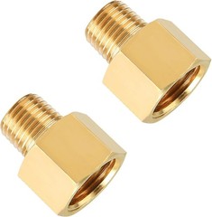 High-Quality 3/8″ Female to 1/4″ Male NPT Brass Reducers, Corrosion Resistant