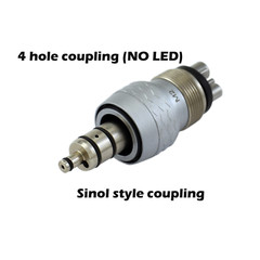 COXO Dental High Speed Handpiece & Coupling Sinol Style 4 Hole Standard Head