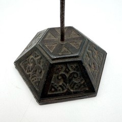 Cast Iron Receipt Spike: Vintage General Store Decor (5.5″ x 3″)