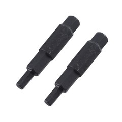 3/8” to 1/4”, 5/16” x 1/4” Refrigeration Hvac Service Wrench Set+Hex Bit 4PCS