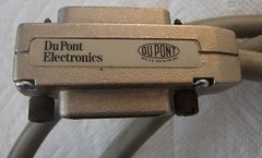 DU PONT BERG ELECTRONICS 81190-020 DOUBLE SHIELDED CABLE 2.1METER GPIB INTERFACE