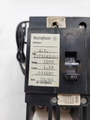 Westinghouse GHB3080 Shunt Trip Bolt-On Circuit Breaker 80A 3P 480/277V 14KA GHB