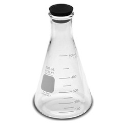 PYREX #4980-500, 500mL Narrow Mouth Erlenmeyer Flask