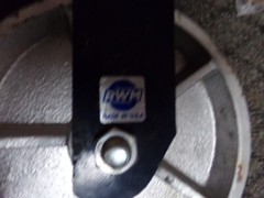 Rwm 75-Cir-1030-S Kngpnls Plt Cstr,Swvl,Irn,10″,4000 Lb