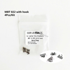 Dental Orthodontic 1St(6Th) Molar Wide Big Bracket Edgewise Roth MBT 018 no Hook