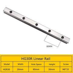 200-1500mm HGR15-HGR30 Linear Rail Linear Motion Guideway for DIY CNC Router