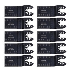 124PCS Oscillating Tool Blade Set Titanium Multi-Tool Blades with Sandpaper
