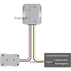 DC 18V to 12V For Bosch 10A 120W Step Down Voltage Converter Battery Regulator