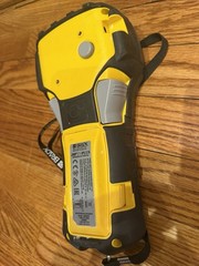 Brady BMP 21-PLUS Handheld Portable Label Printer Black Yellow. No case W/ Strap