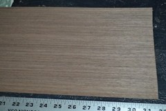 Composite Walnut Raw Wood Veneer Sheet 7 x 31 inches Engineered N5942-20