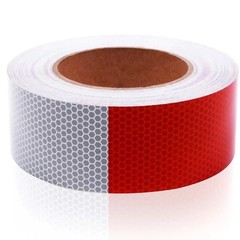 Conspicuity Tape DOT-C2 Approved Reflective Trailer Red White 2”x75’ -1 Roll