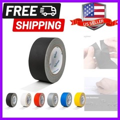 Gaffers Tape Black Heavy Duty, 2″ by 30 Yards, Professional Grade Gaffer Tape…