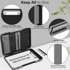 Thicker Clipboard with Storage, Internal Pen Pouch Included, A4 / Letter Size