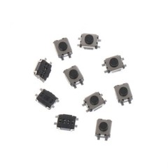 100 Pcs 3x4x2mm 4 Pin Micro Momentary Push Button Tactile Switch