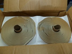 DuroDyne Item 21046 Butyl Gasket 3/16” x 5/8” Light Grey Qty 500ft/Box 25ft/Roll