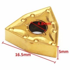 Set of 20mm Lathe Turning Tool Holder MWLNR2020K08 + 10 WNMG0804 Carbide Inserts