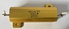 Resistors Metal Cased Dale RH5 RH10, RH25, RH50, RH100, RH250 ++ to 120 Watt 1%