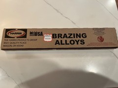 Harris Stay-Silv 15% silver brazing alloy Qty.28 rods .050 x 1/8”