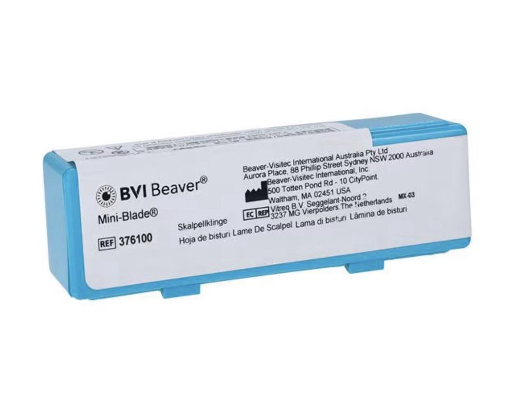 BVI Beaver Mini-Blade Stainless Steel Sterile Surgical Blade #61 24/Pack