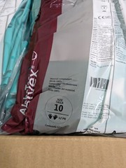 ANSELL Chemical Resistant Gloves: 37-175, 17.00 mil Sz XL Qty 144 117276