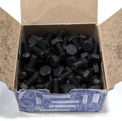 Hex Head Cap Screw Din 933 M8 x 1.25 x 16.00mm Grade 8.8 100pc Box 933-8X16