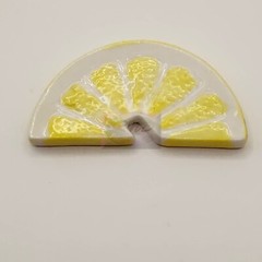 Half Lemon Slice, Porcelain, Prop, Display Set of 6 ea.