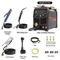 GZ GUOZHI Welding Equipment, 8 IN 1 Multi-process Welder,220V MIG Welder machine