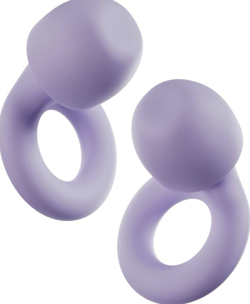 Loop Quiet 2 Ear Plugs – Ultra-Comfy Reusable Noise-Reducing Earplugs, Violet