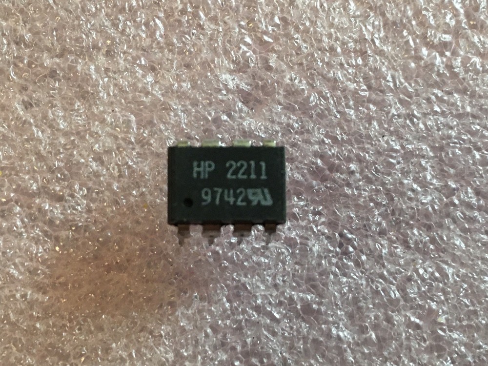 HCPL-2211 IC VERY HIGH CMR WIDE VCC LOGIC GATE 1-CHN 1-ELE 5750V HP (LOT OF 5)
